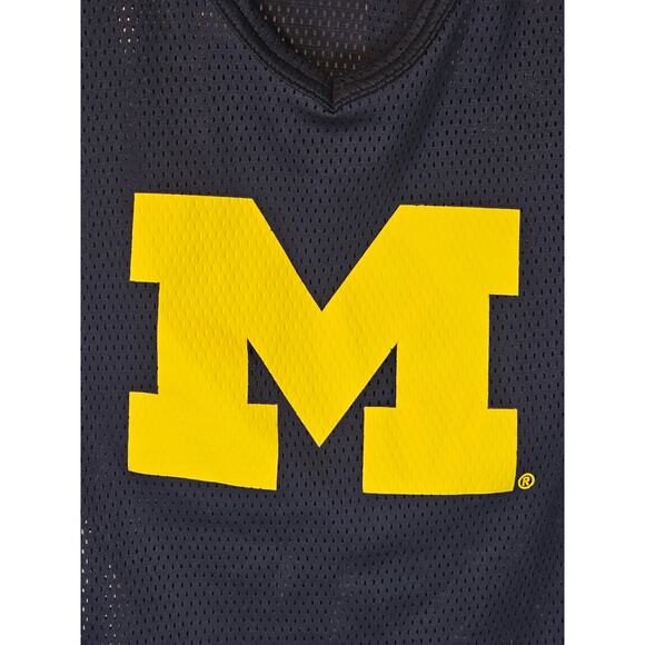 University Of Michigan Wolverines Youth Football Jersey by Franklin - Picture 4 of 6
